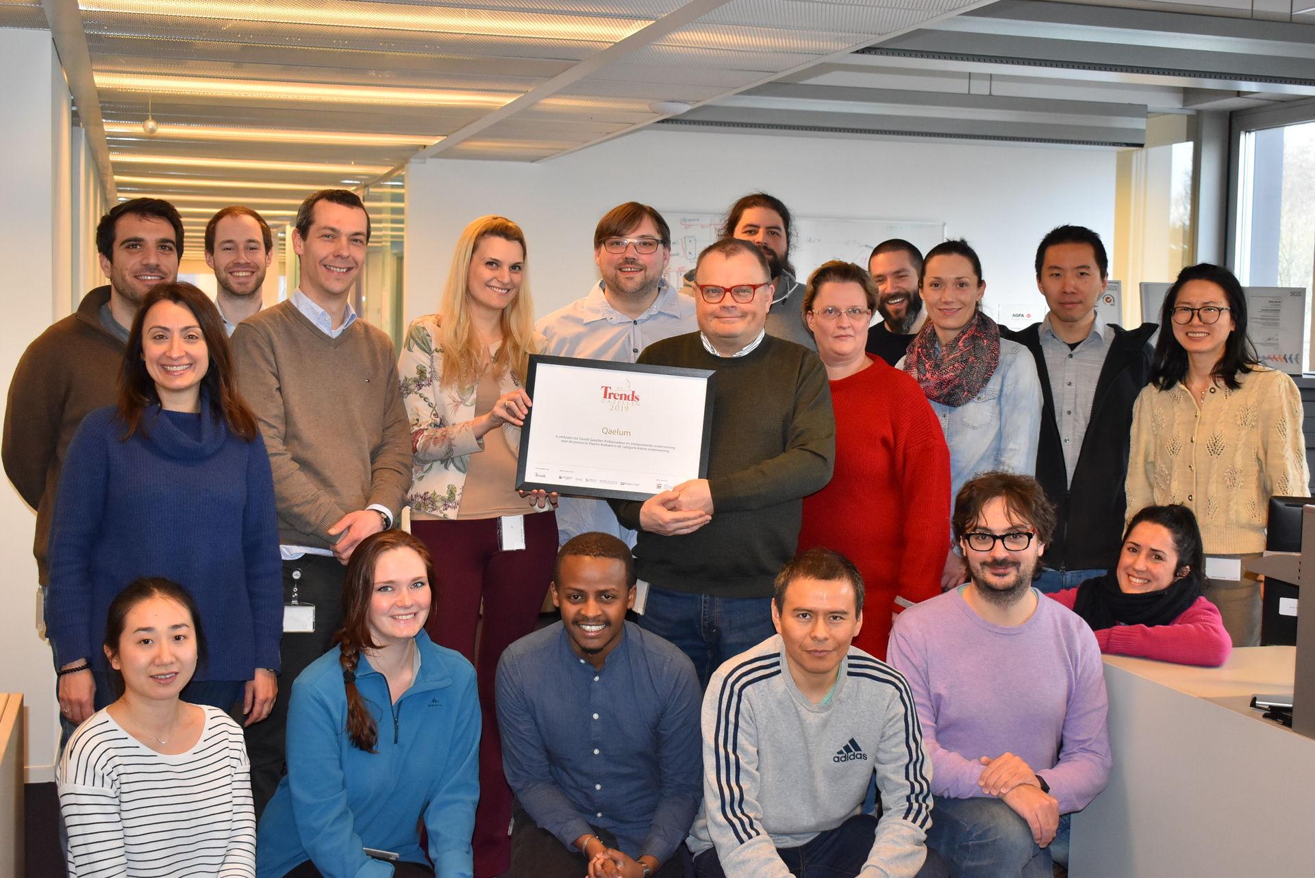 Qaelum wins prestigious award Trends Gazelle Ambassadeur 3